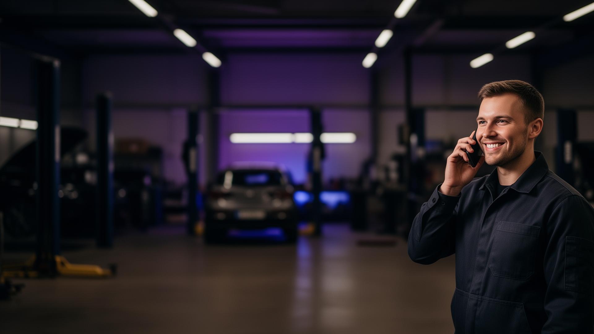 Auto Fixx tugi vastab telefonile